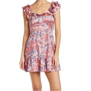 NWT NSR Ruffled Floral Dress Size Large